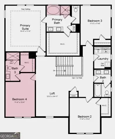 3442 Burkston Place, Buford, GA 30519 - #3