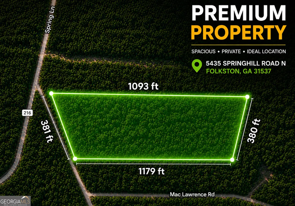 5435 Springhill Road N, Folkston, GA 31537 - #1