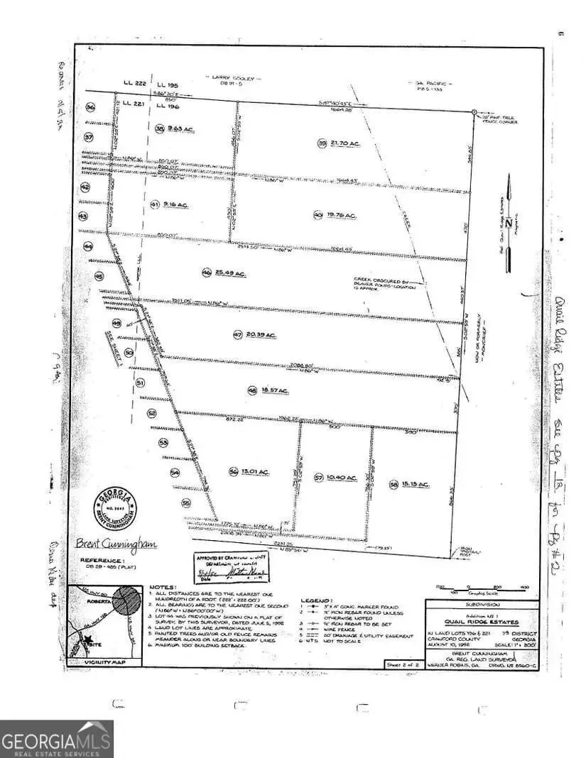 LOT 48 Pope Road, Roberta, GA 31078 - #3