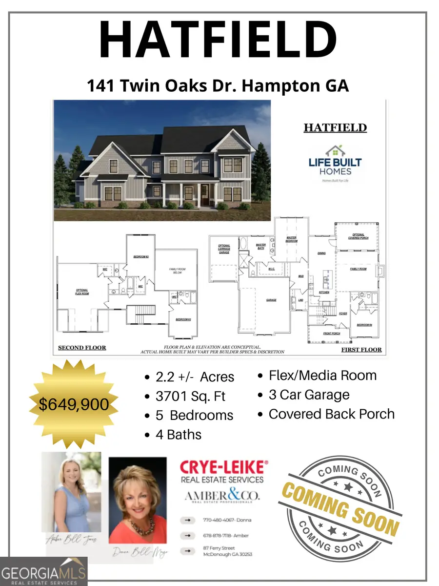 141 Twin Oaks Drive, Hampton, GA 30228 - #2