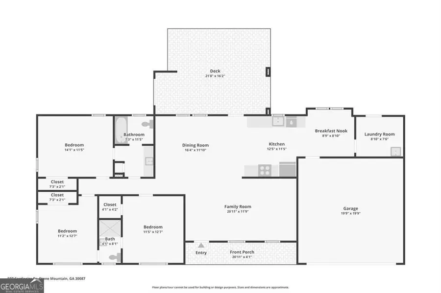 507 Castleaire Drive, Stone Mountain, GA 30087 - #3