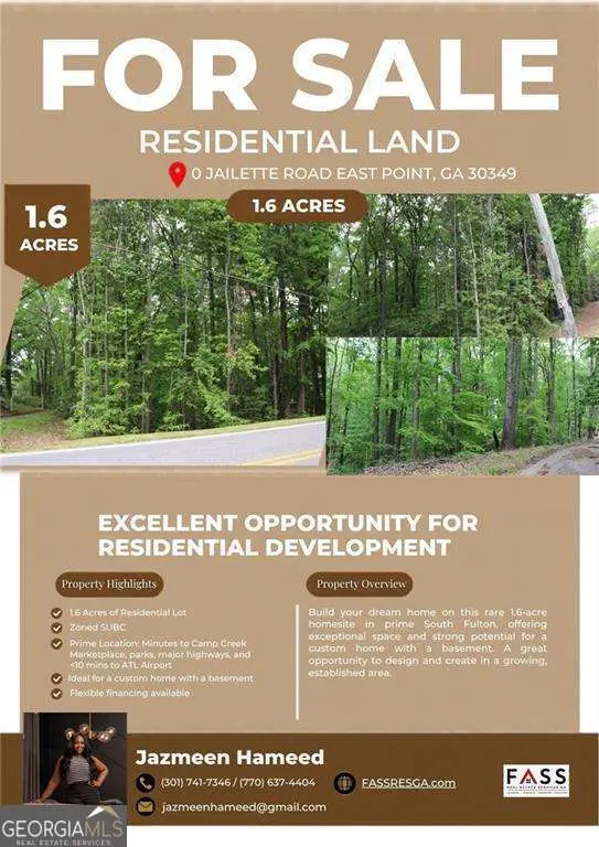 0 Jailette Road, South Fulton, GA 30349 - #1