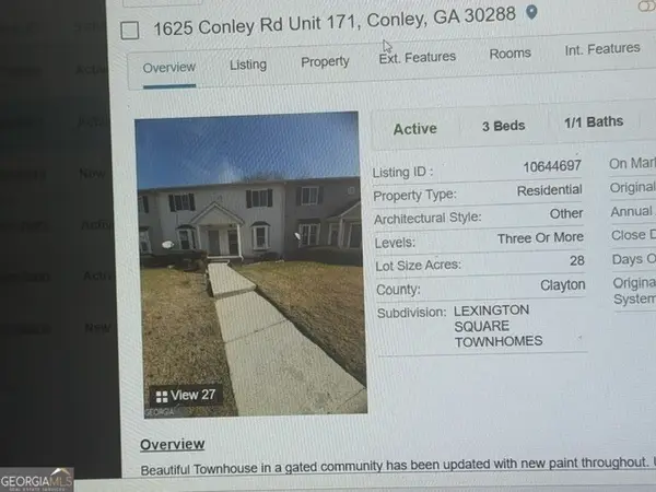 1625 Conley Road #38, Conley, GA 30288