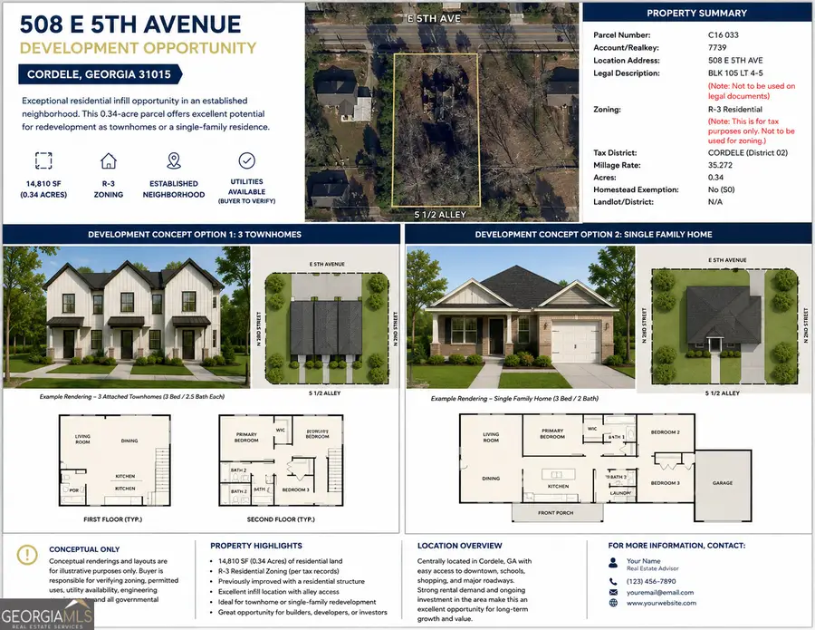 508 E 5th Avenue, Cordele, GA 31015 - #3