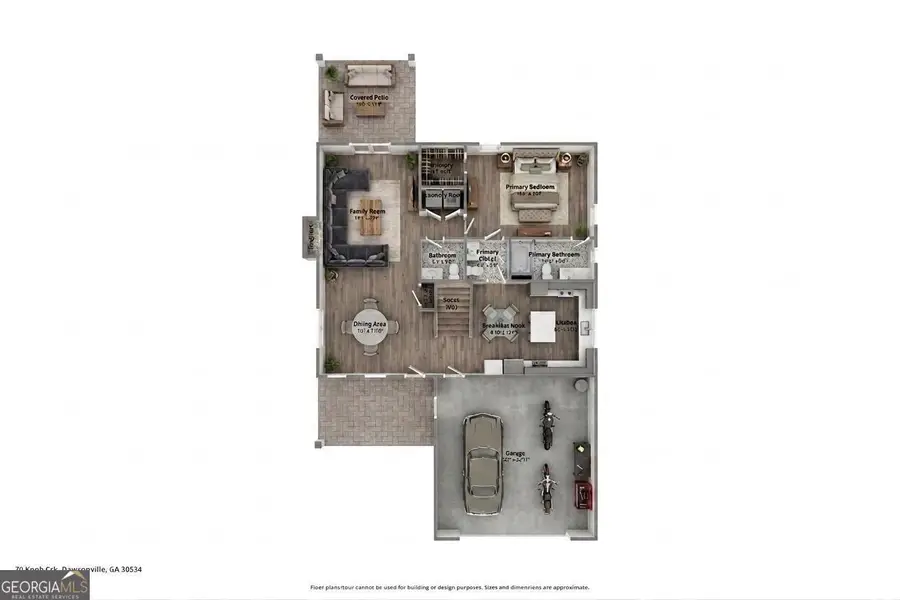 70 Knob Creek, Dawsonville, GA 30534 - #3