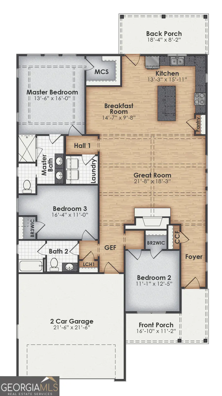 153 Chinaberry Street, Pine Mountain, GA 31822 - #2