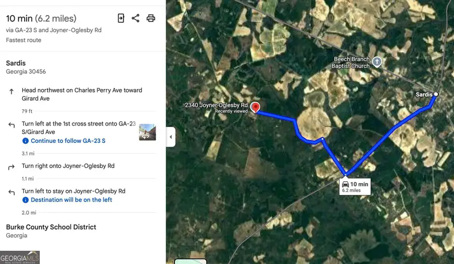 2340 Joyner Oglesby Rd.(lot 1), Sardis, GA 30456 - #3