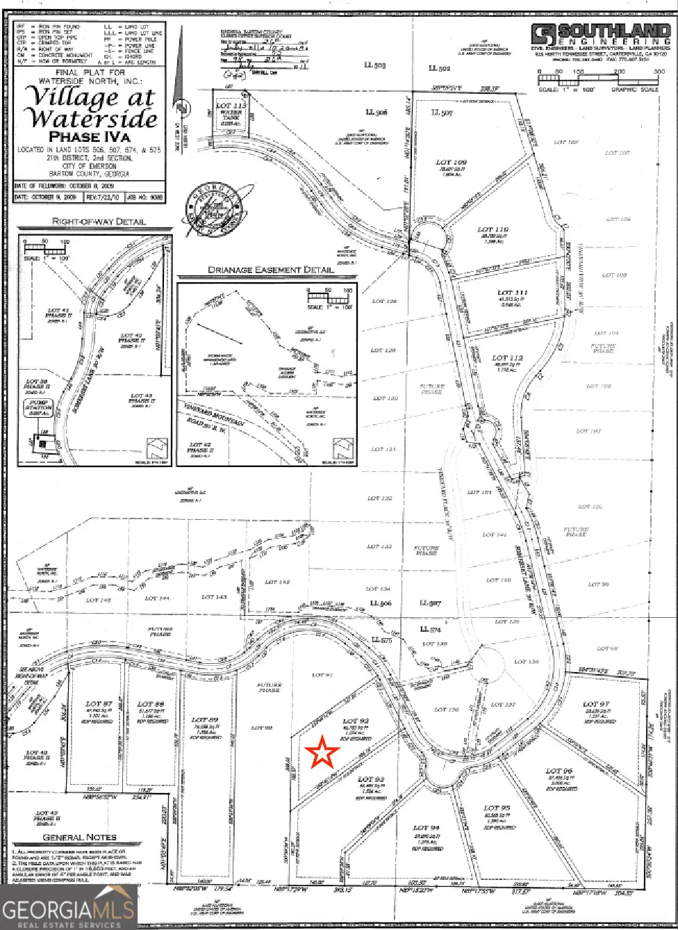 68 Somerset Lane #LOT 92, Cartersville, GA 30121 - #1