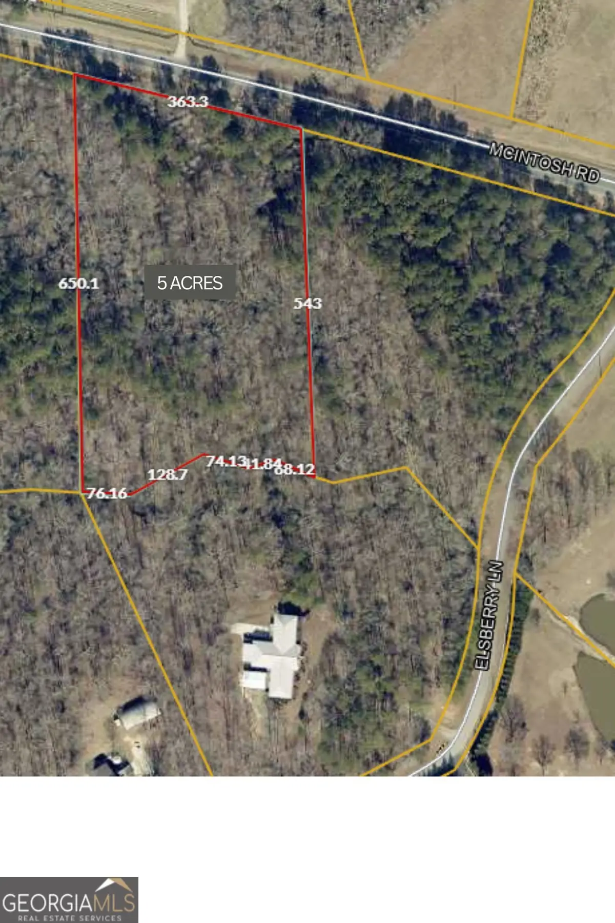 NEXT TO 443 Mcintosh Road, Brooks, GA 30205 - #1
