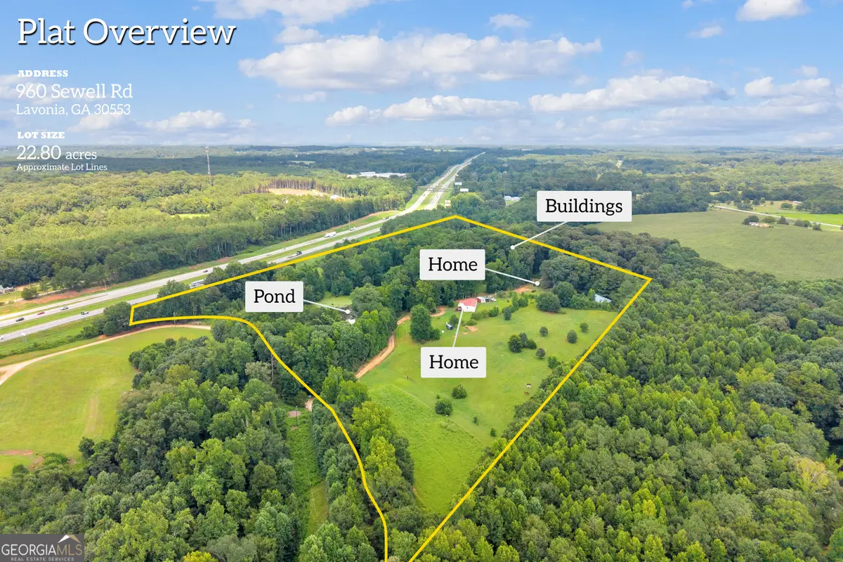 960 Sewell Road, Lavonia, GA 30553 - #1