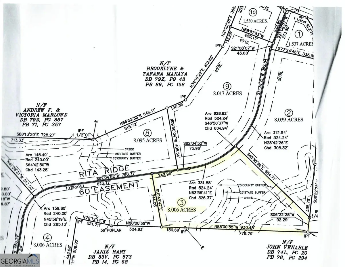 LOT #3 Rita Ridge, Jefferson, GA 30549 - #1