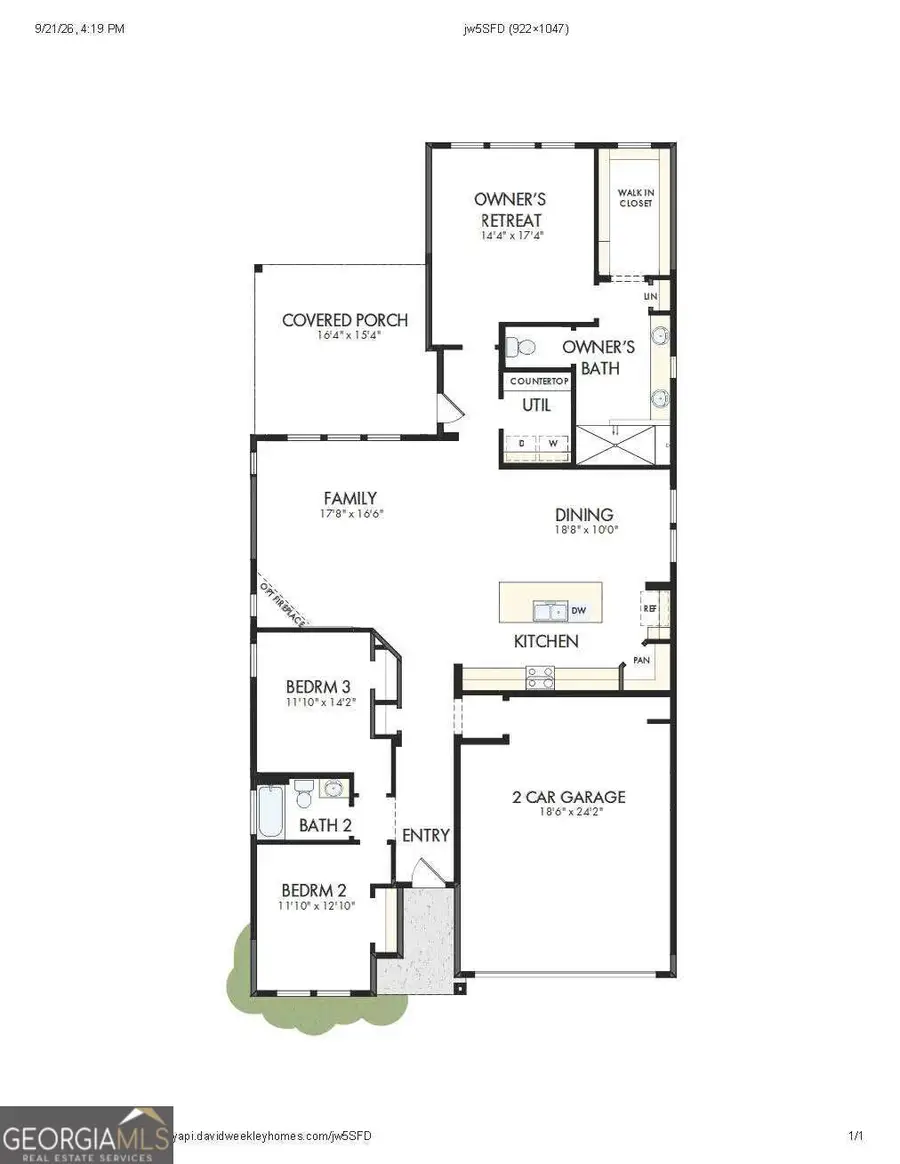 1021 Pine Bark Lane, Canton, GA 30114 - #2
