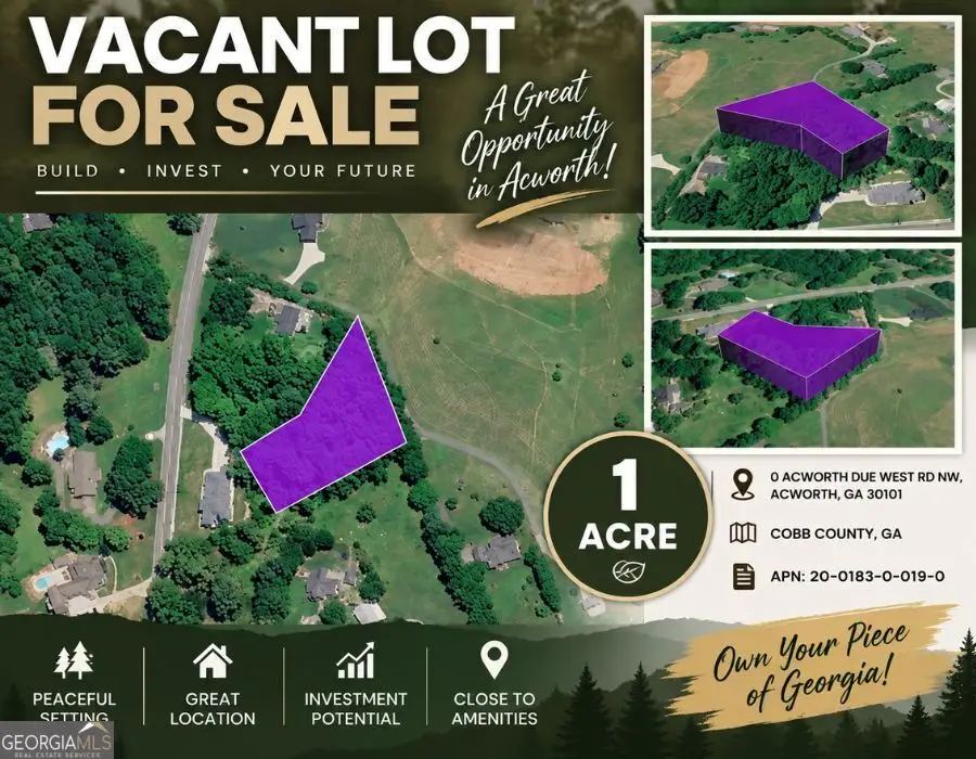 0 Acworth Due West Road, Acworth, GA 30101 - #1