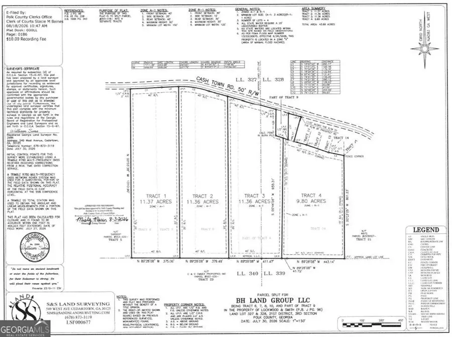 0 Cashtown Road - Tract 3 #TRACT 3, Aragon, GA 30104 - #3