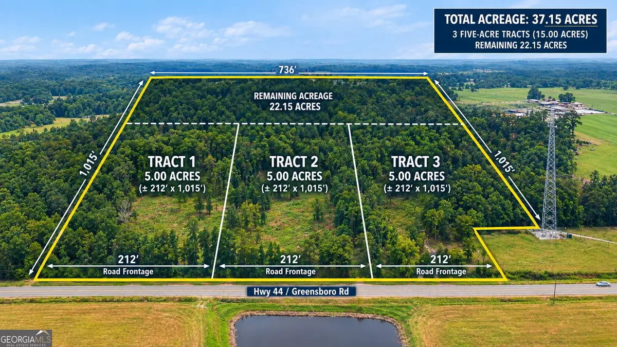 0 TRACT 1 Greensoboro Road, Eatonton, GA 31024 - #1