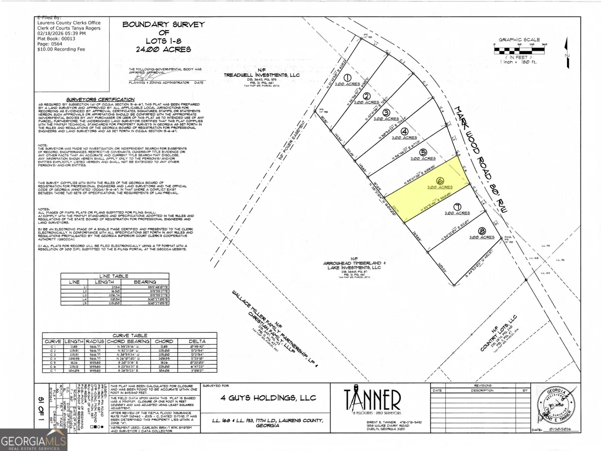 0 Mark Wood Rd. Lot 6, Dexter, GA 31019 - #1