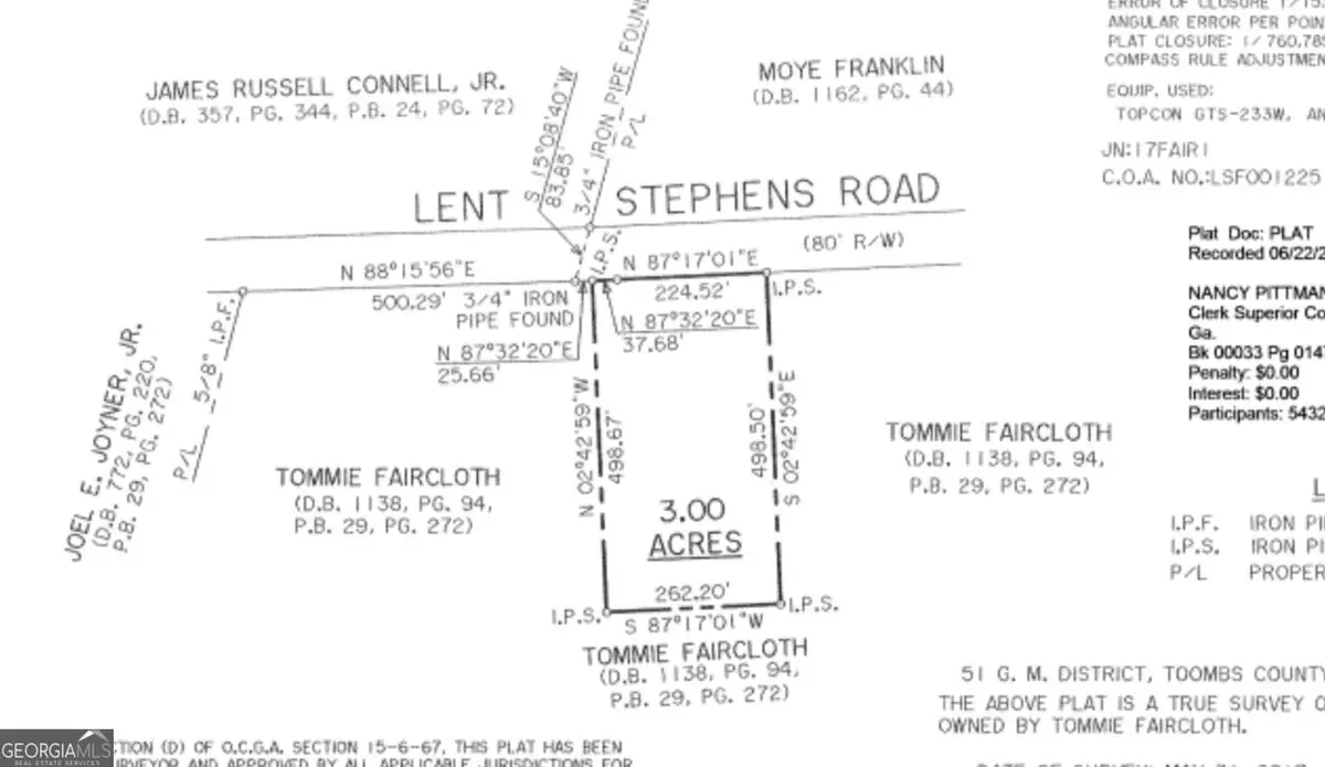 0 Lent Stephens Road, Vidalia, GA 30474 - #1