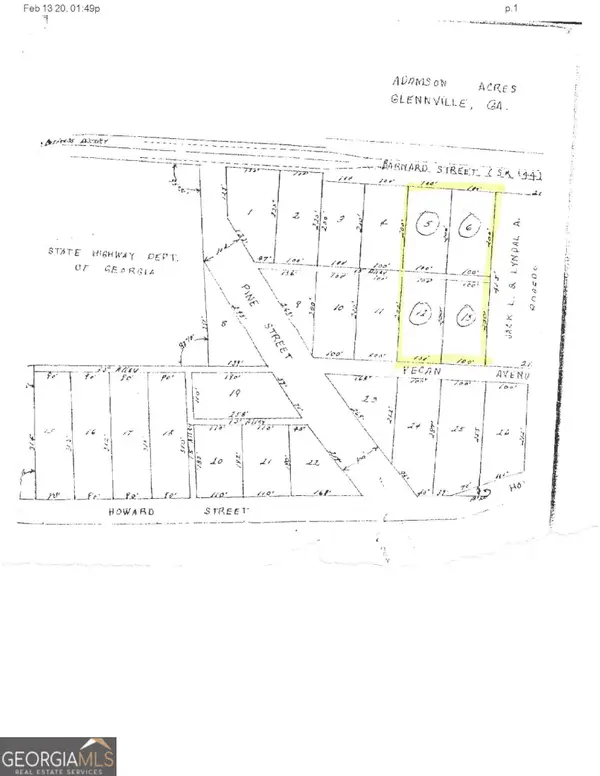 1.91 ACRES E Barnard Street, Glennville, GA 30427