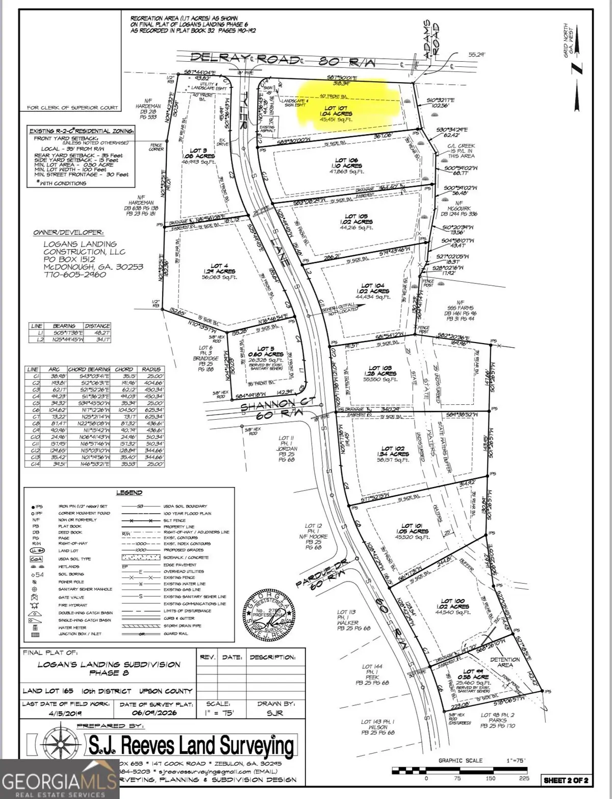 0 LOT 107 Tyler Lane, Thomaston, GA 30286 - #1
