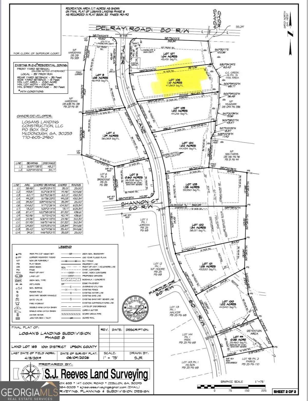 0 LOT 106 Tyler Lane, Thomaston, GA 30286 - #1