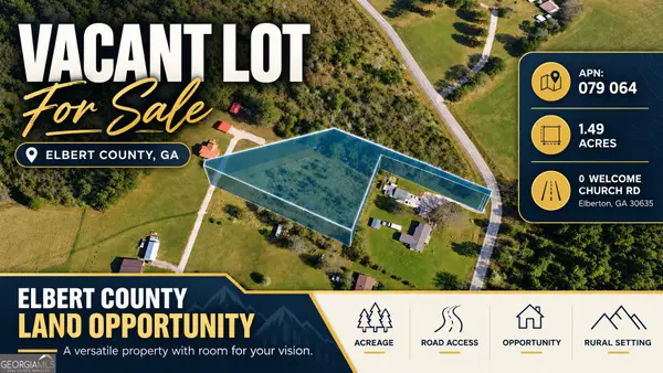 0 Welcome Church Road, Elberton, GA 30635