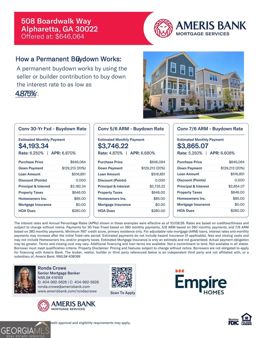 510 Boardwalk Way, Alpharetta, GA 30022 - #3