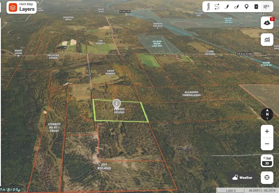 Map4Lot4B Off Conroy Road, Perham, ME 04766 - Image #2