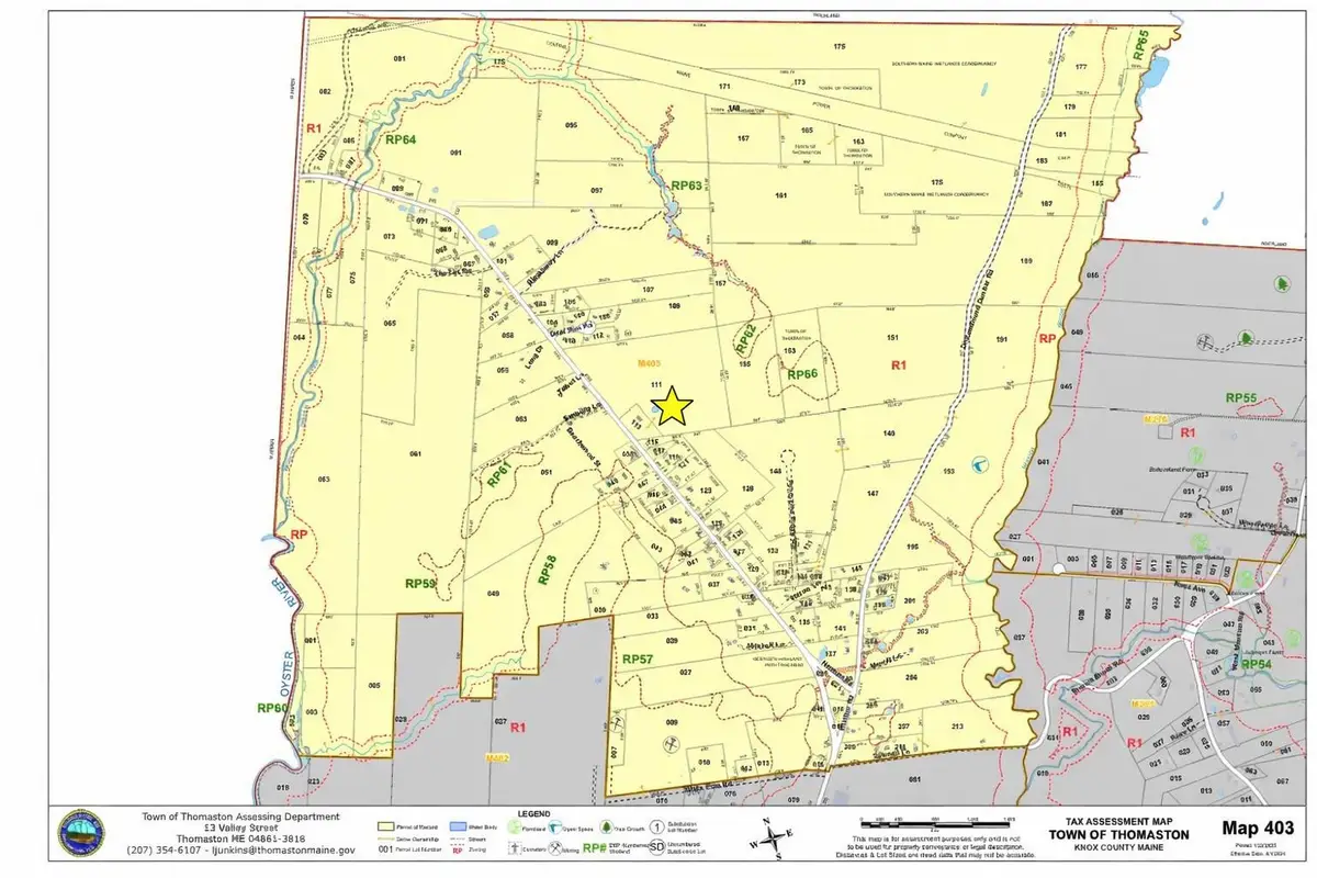 Map 403 Lot 107 Road, Thomaston, ME 04861 - Image #1