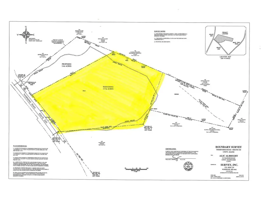 Lot 45 Route 220 Thorndike Road, Unity, ME 04988 - #2