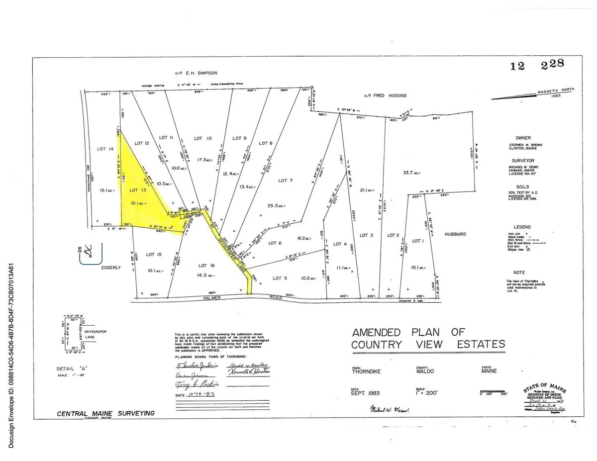 Lot 13 Moulton Hill Lane, Thorndike, ME 04986 - #1