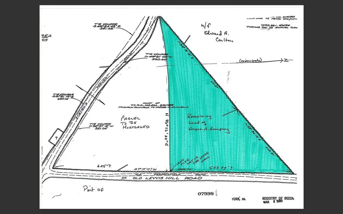 Lot  #2 Lewis Hill Road, West Newfield, ME 04095 - #1