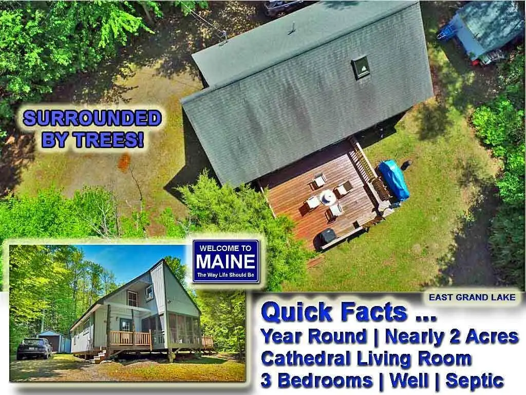 323 Sandy Beach Road, Danforth, ME 04424 - #1