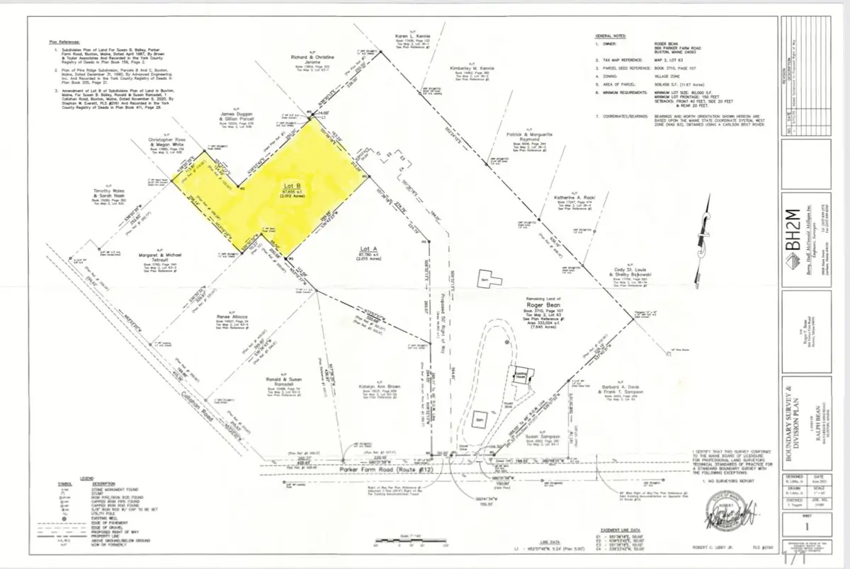 866 Parker Farm Road #Lot B, Buxton, ME 04093 - #1