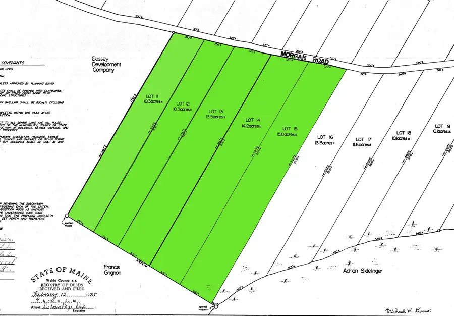 Lots 11-15 Morgan Road, Burnham, ME 04922 - #3
