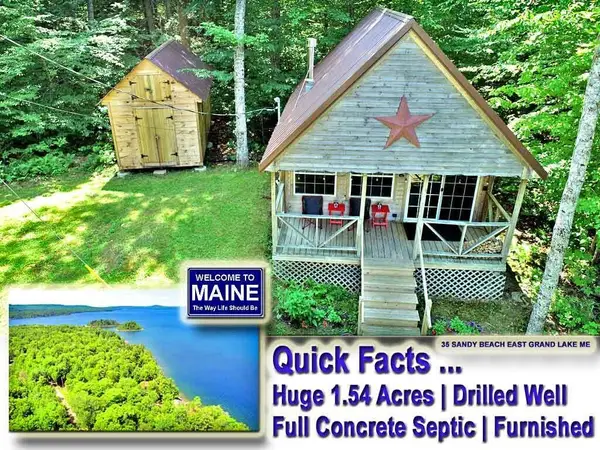 35 Sandy Beach Road, Danforth, ME 04424
