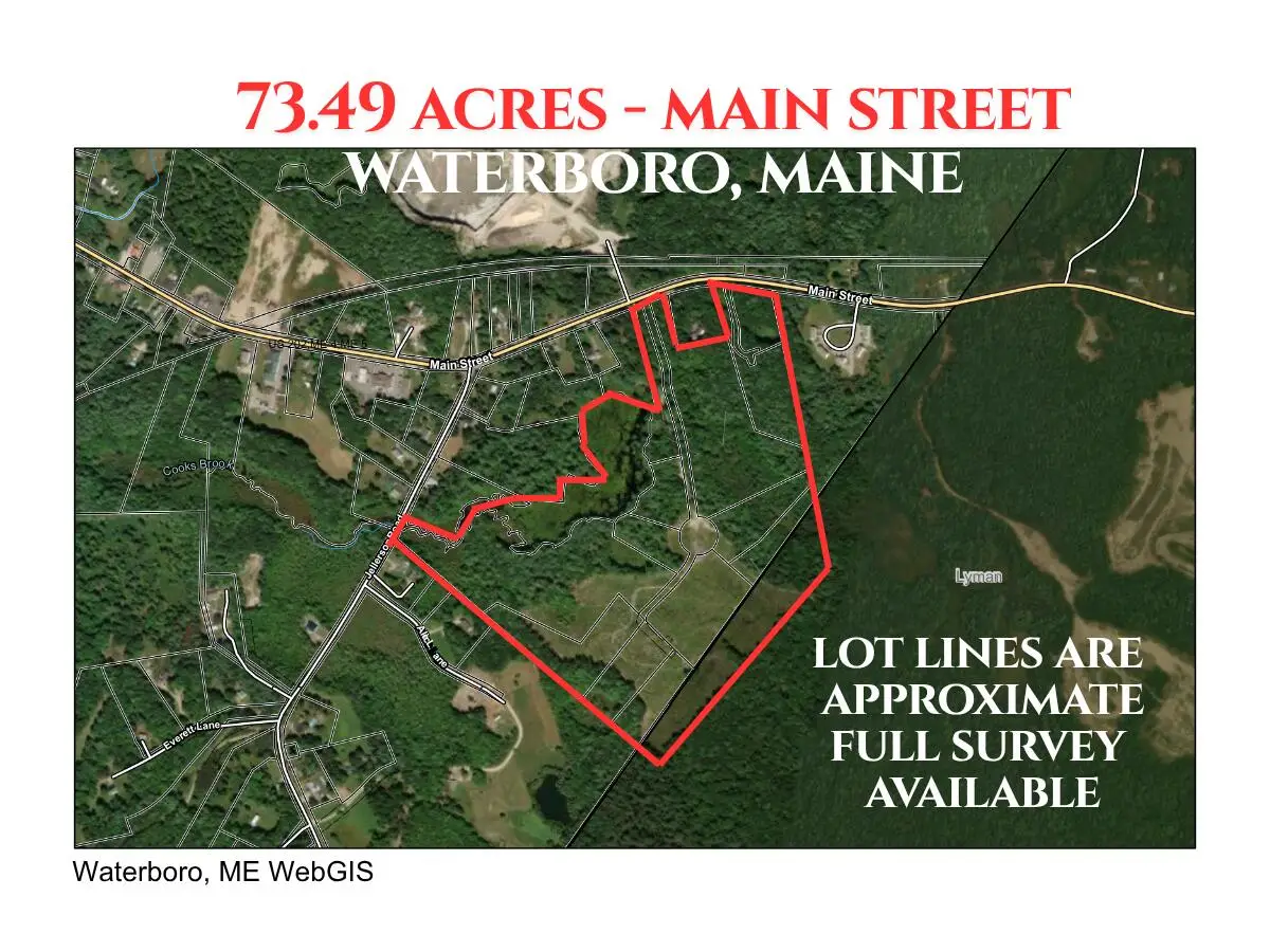 73 Acres Main Street, East Waterboro, ME 04005 - #1