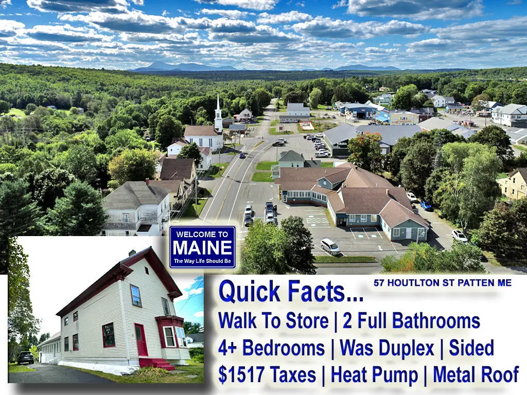 57 Houlton Street, Patten, ME 04765 - #1