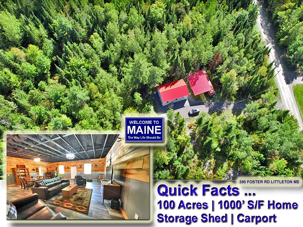 390 Foster Road, Littleton, ME 04730 - #1