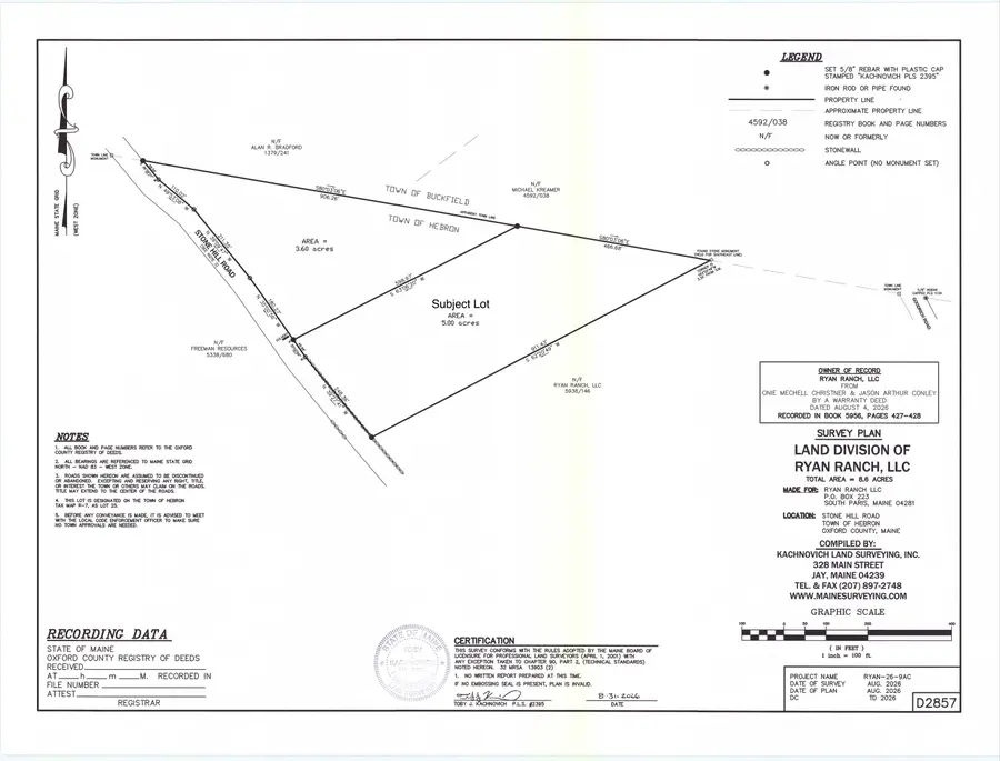 5.0 Stone Hill Rd, Hebron, ME 04238 - #2