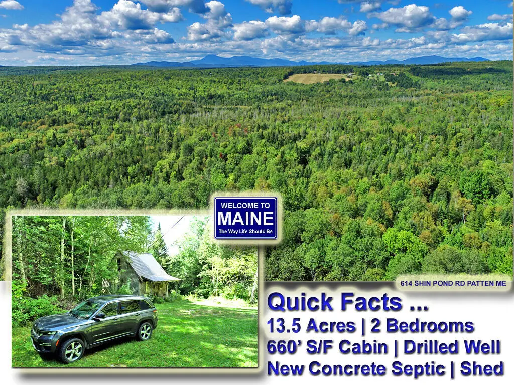 614 Shin Pond Road, Patten, ME 04765 - #1