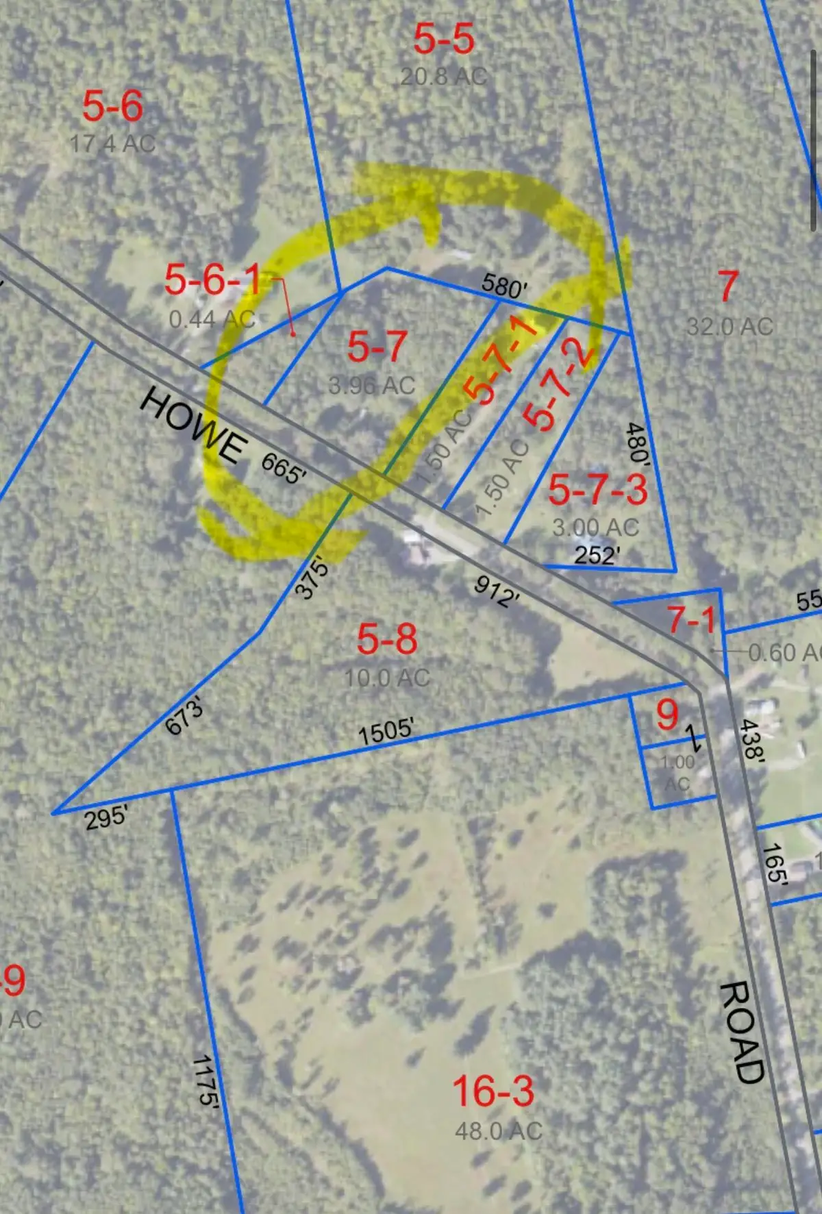 Map4 L 5-7 Turner Howe Road, Milo, ME 04463 - #1