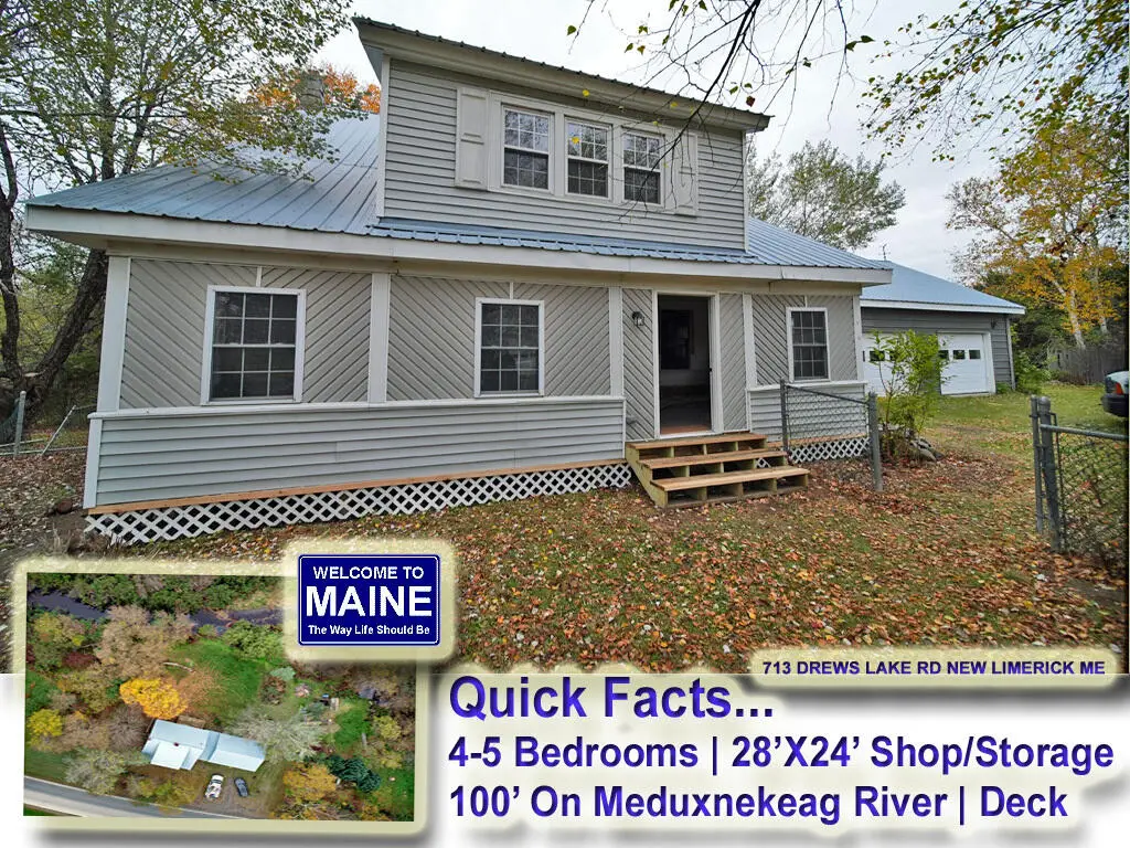 713 Drews Lake Road, New Limerick, ME 04761 - #1