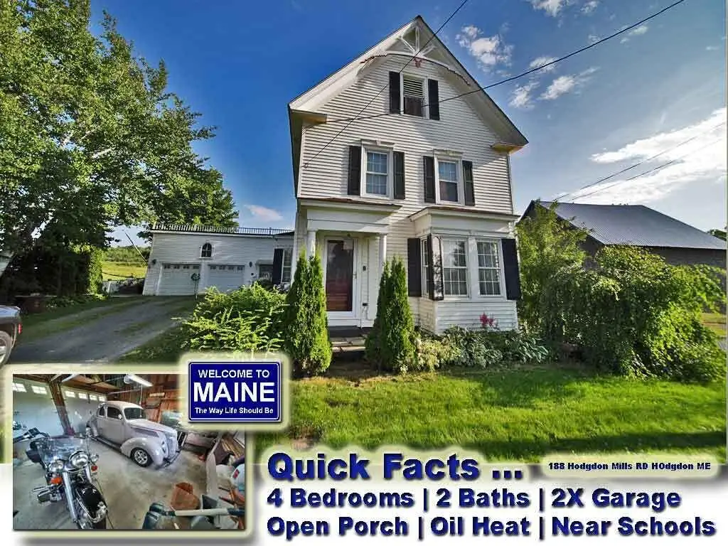 188 Hodgdon Mills Road, Hodgdon, ME 04730 - #1