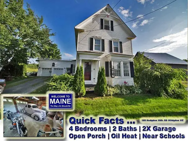 188 Hodgdon Mills Road, Hodgdon, ME 04730