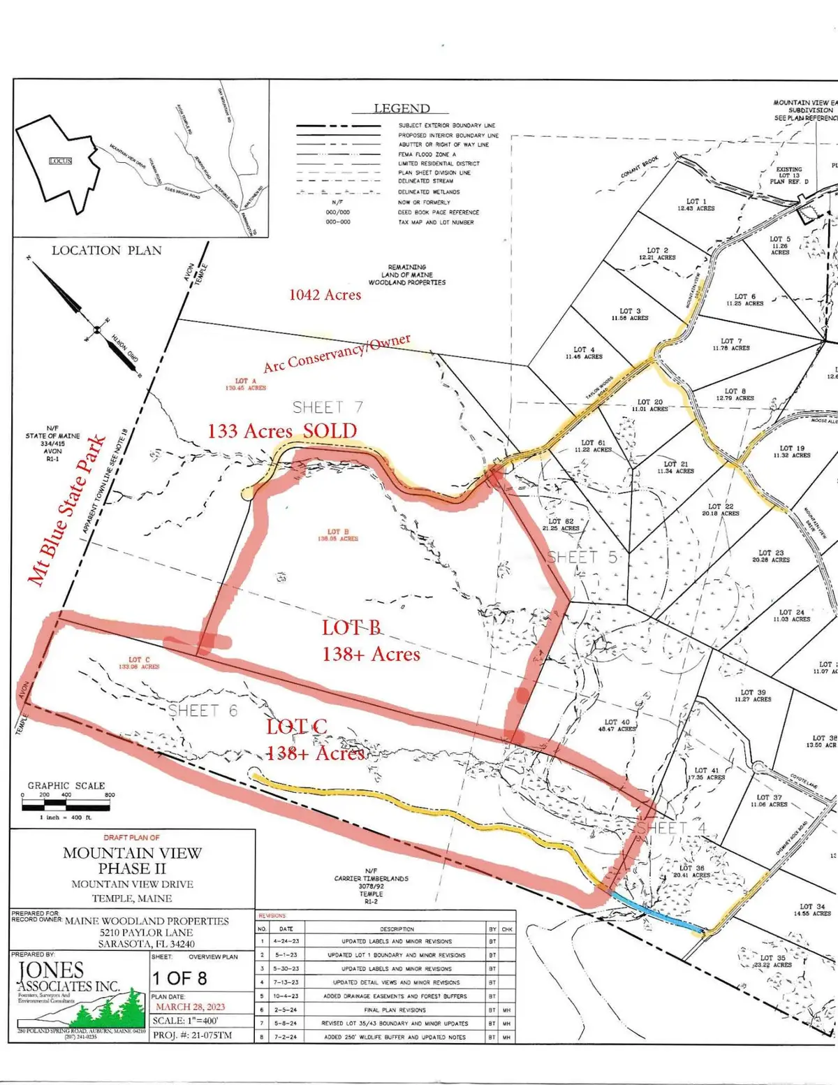 Lot B Taylor Woods Road, Temple, ME 04984 - #1
