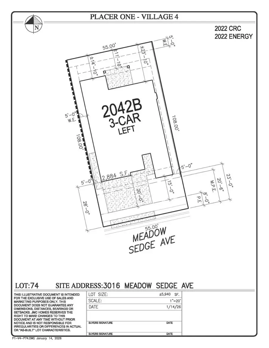 3016 Meadow Sedge Avenue, Placer One, CA 95747 - #3