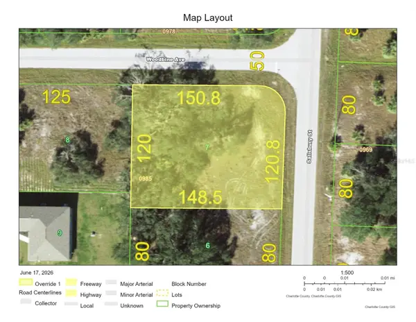 19233 Woodbine Avenue, PORT CHARLOTTE, FL 33954