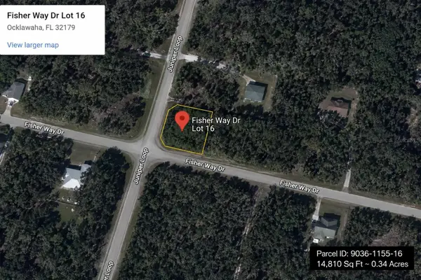 Fisher Way Dr Lot 16, OCKLAWAHA, FL 32179