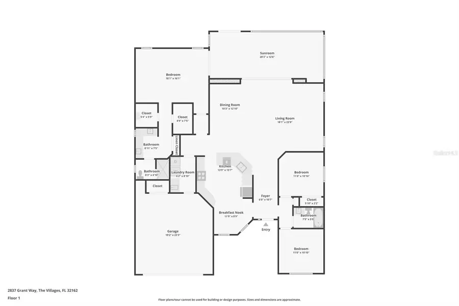 2837 Grant Way, The Villages, FL 32162 - #3