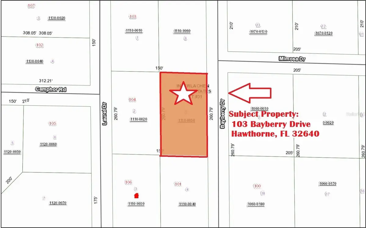 103 Bayberry Drive, Hawthorne, FL 32640 - #1